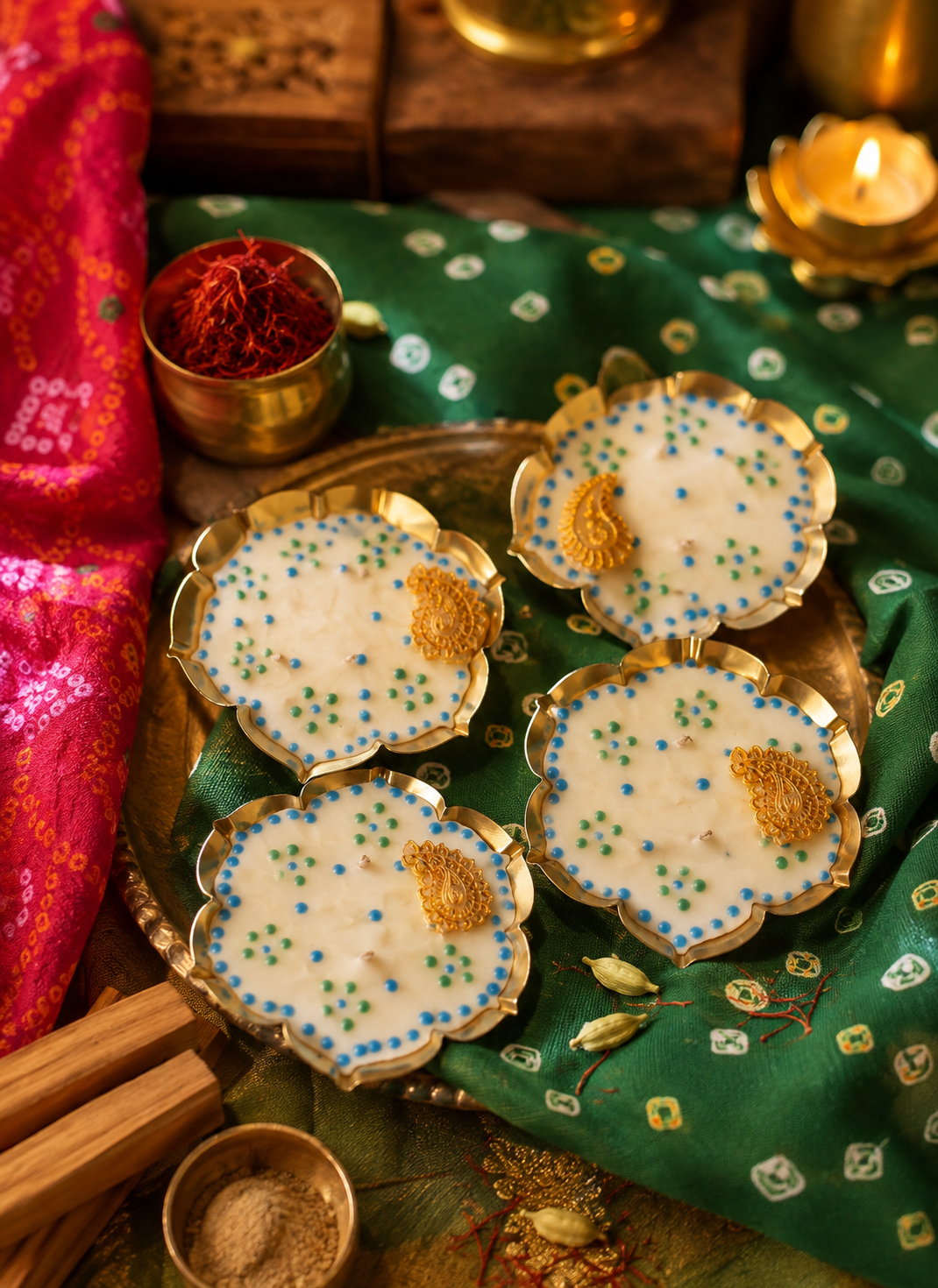 Bandhej Virasat Candle