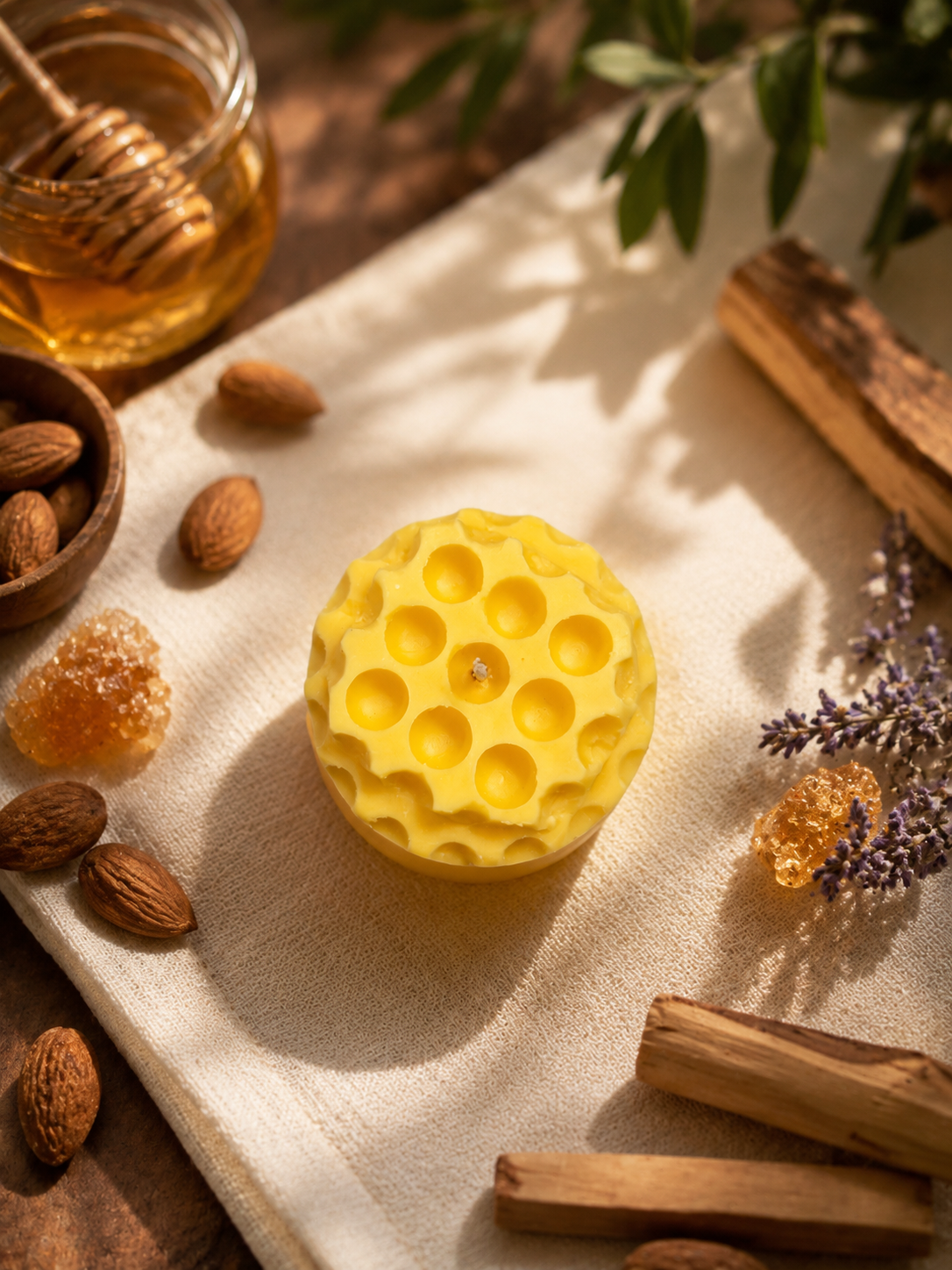 Golden Hive Candle